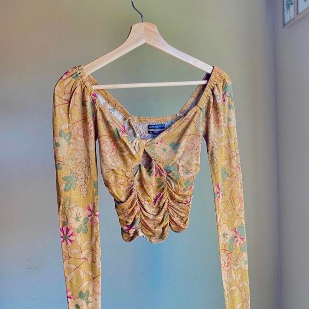 Urban Outfitters Cutout Cropped Top